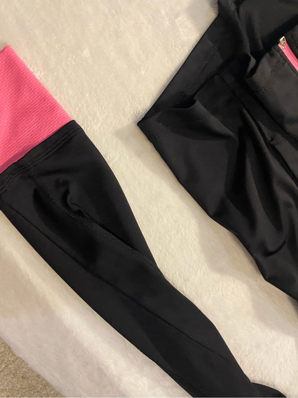 tek gear Black and Pink Women's Athletic Zip Jacket - Picture 4 of 7